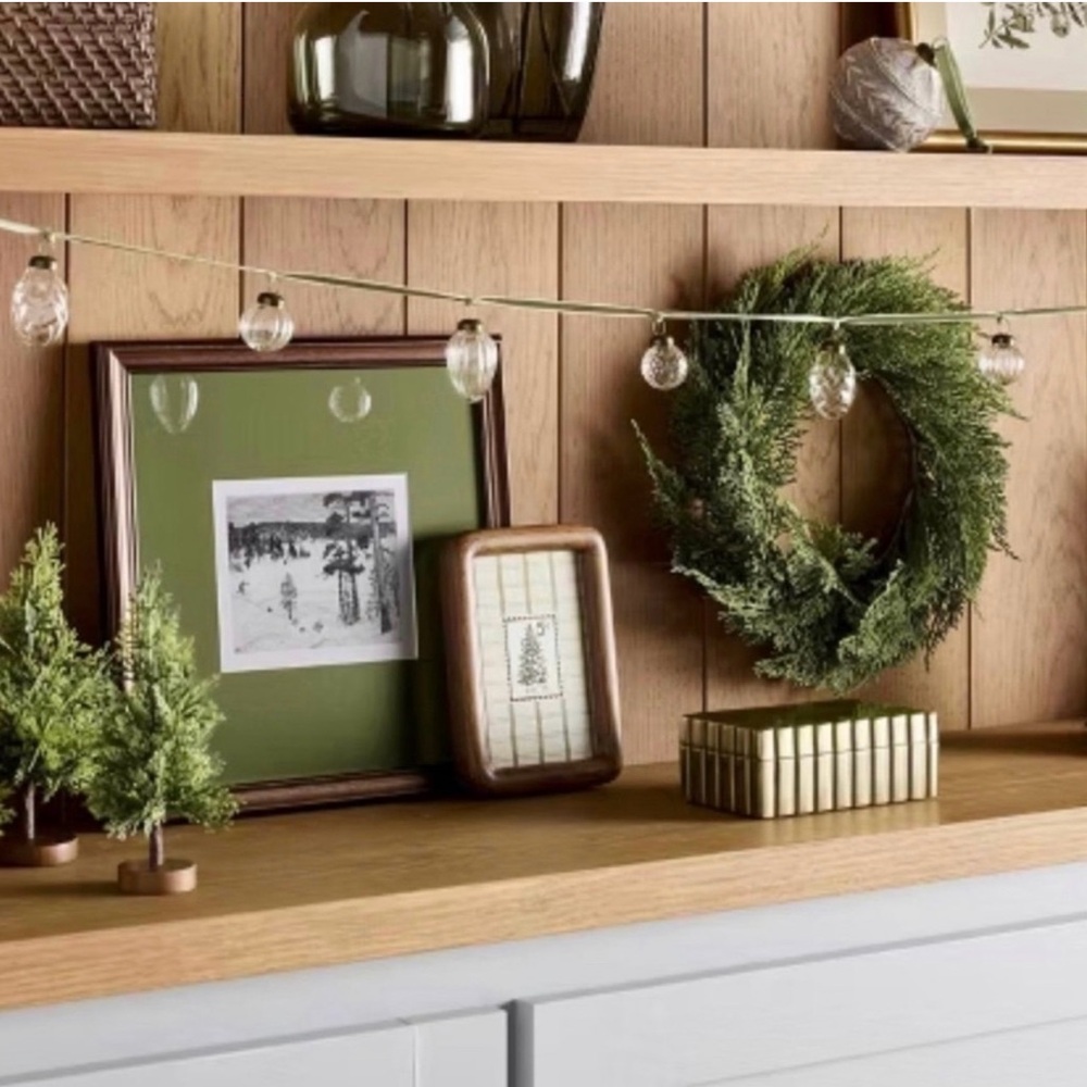 Hearth & Hand with Magnolia Countryside Skier Framed Christmas Wall Art - Picture 8 of 8